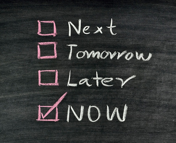 Stop waiting for the “right” time (really, just stop)